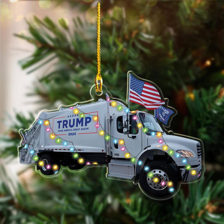 Trump Make America Great Again Ornament, Trump Truck Decor