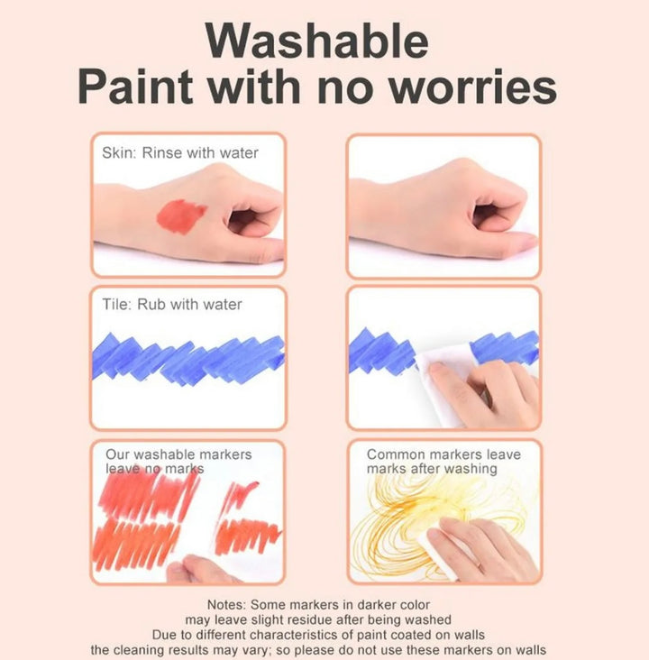 Washable Marker 24 pack