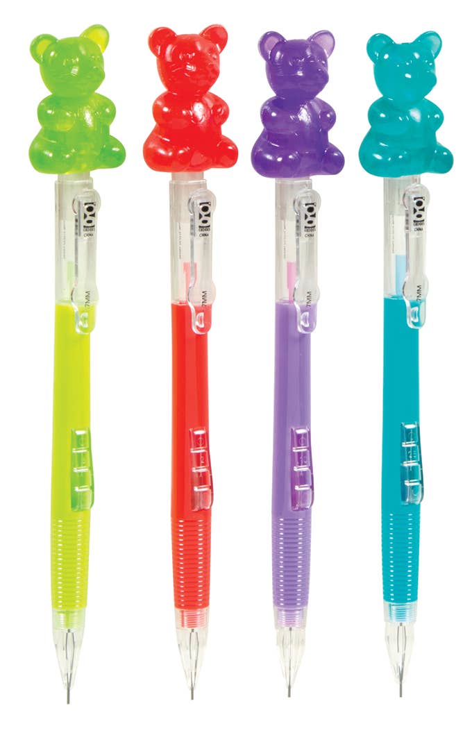 Scented Gummy Bear .7mm Mechanical Pencil - Victoria's Toy Station