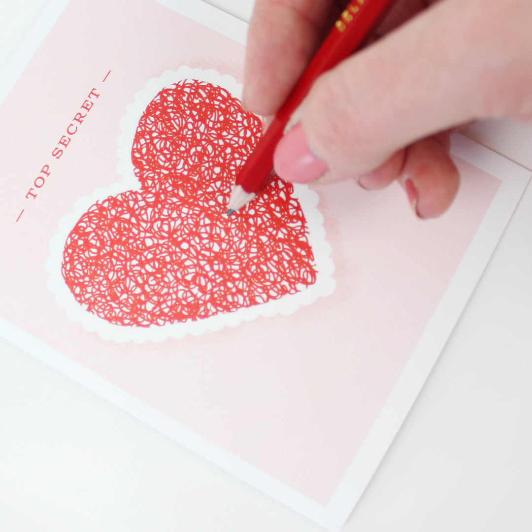 Decoder Card - Heart / Love Card