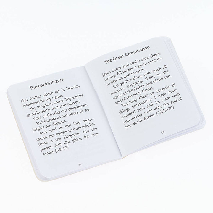 Christian Art Gifts - White My Little Bible - Illustrated Edition - Victoria's Toy Station