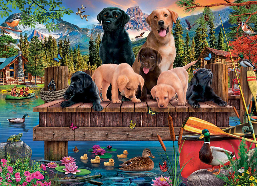 Pups and Ducks Puzzle - Victoria's Toy Station