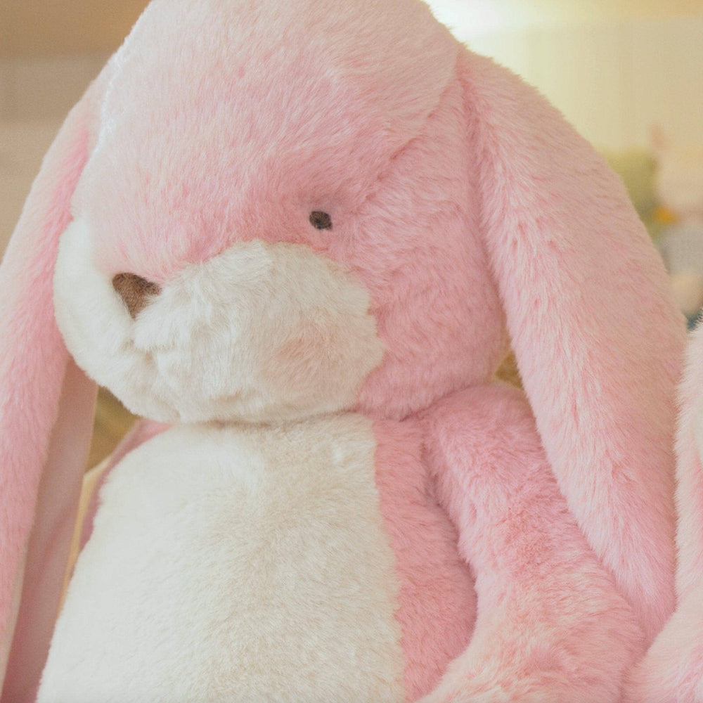 Big Nibble 20" Bunny - Coral Blush - Victoria's Toy Station