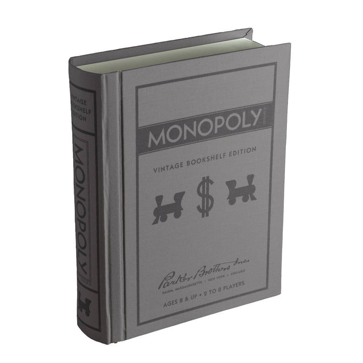 WS Game Company Monopoly Vintage Bookshelf Edition - Victoria's Toy Station