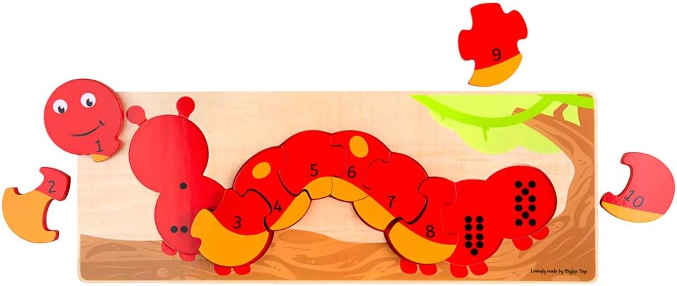 Caterpillar Number Puzzle - Victoria's Toy Station