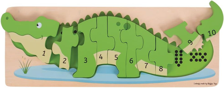 Crocodile Number Puzzle