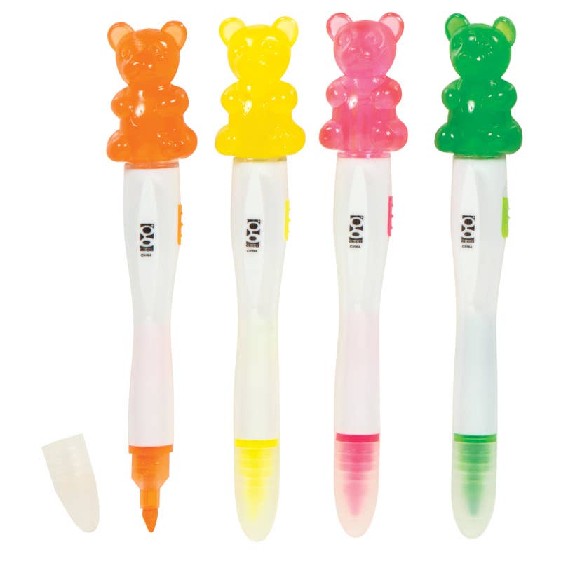 Scented Gummy Bear Light up Highlighter - Victoria's Toy Station