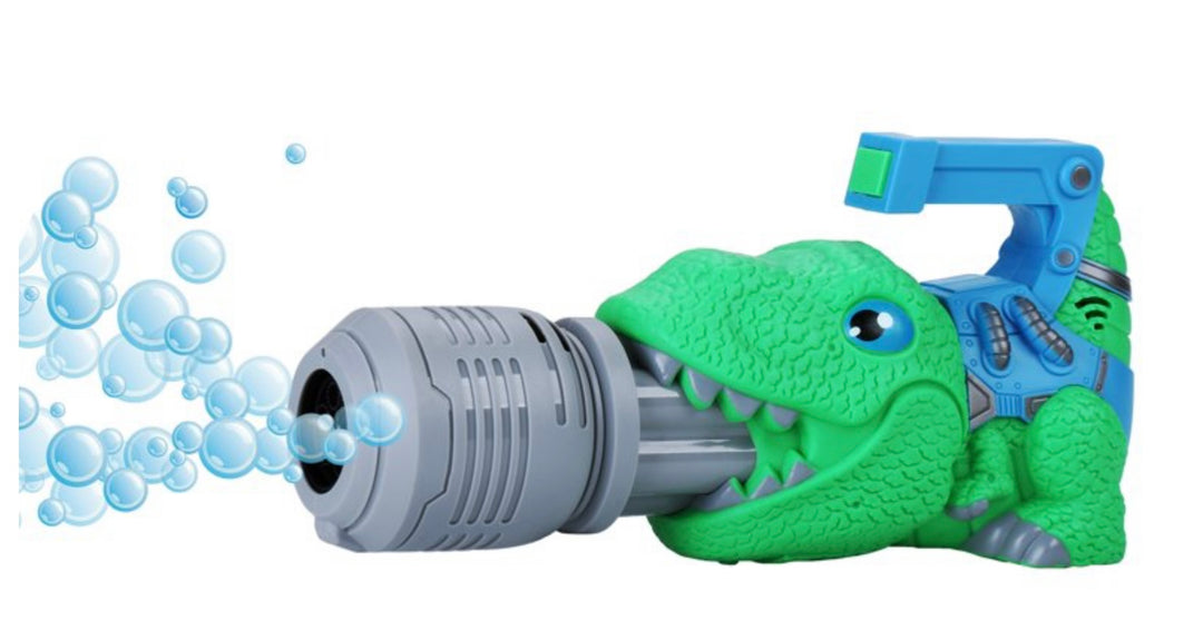 Play Day Dino Bubble Blaster with Lights and Sounds, Includes