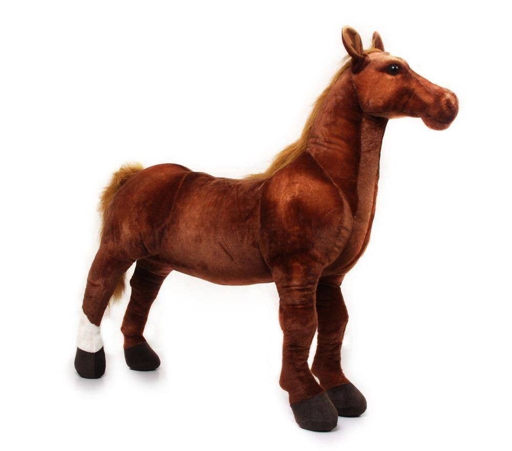 Thorsten The Thoroughbred Horse | 36 Inch Stuffed Animal Plu - Victoria's Toy Station