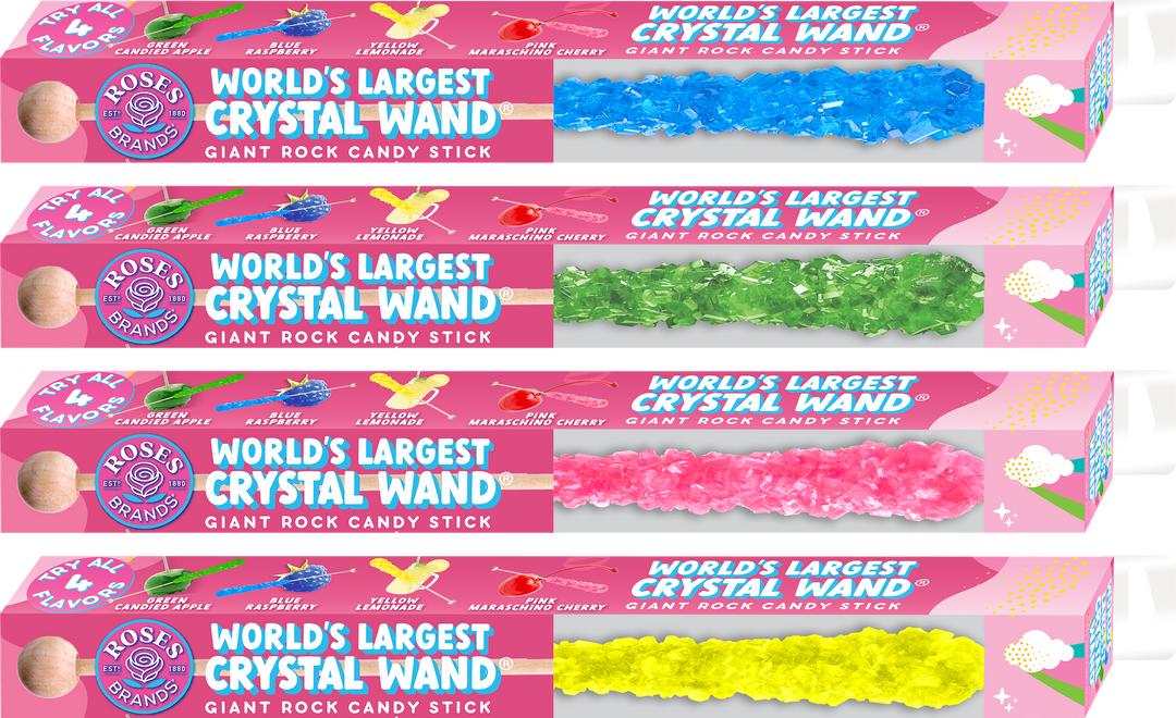 World's Largest Crystal Wand Giant Rock Candy