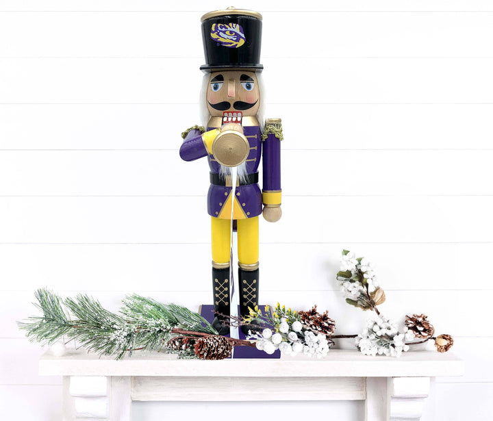 14" LSU Bugler Nutcracker