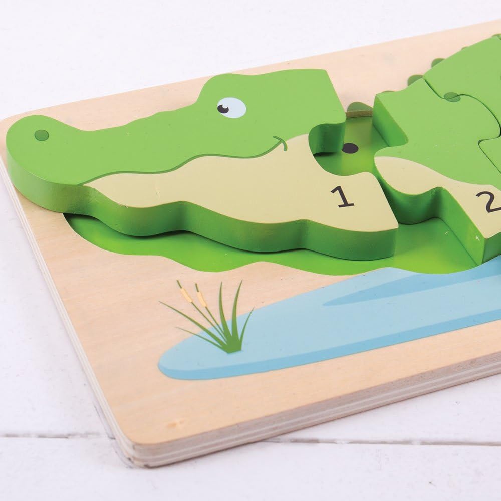 Crocodile Number Puzzle