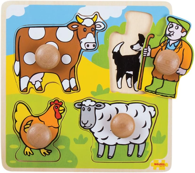 Farm My First Peg Puzzle