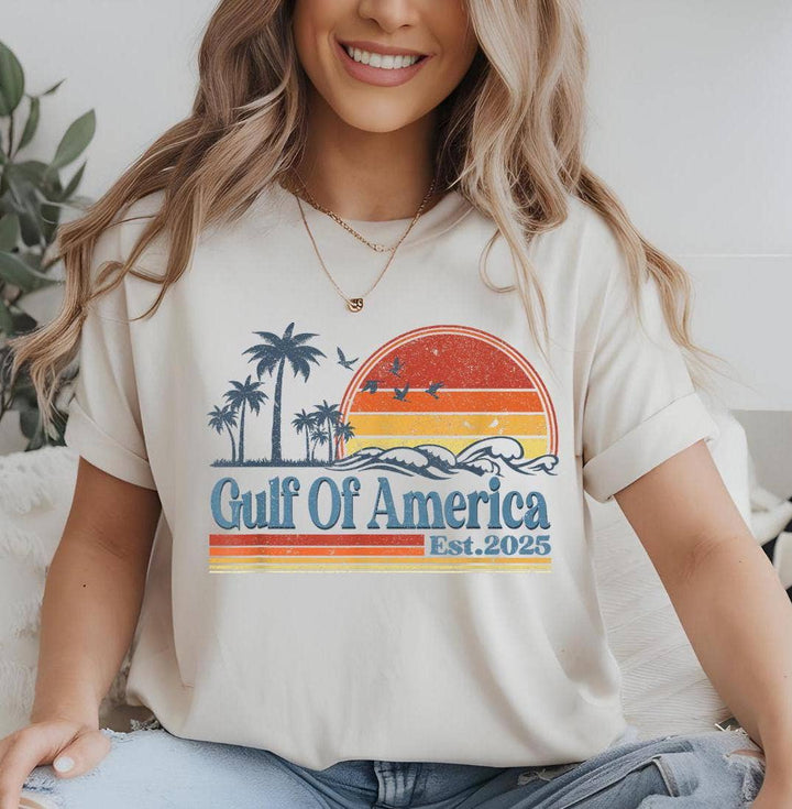 Gulf Of USA America Est 2025 T-Shirt Adult