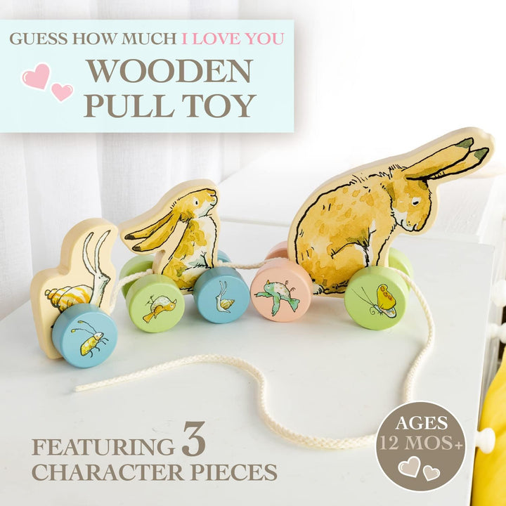 Kids Preferred Guess How Much I Love You Wooden Pull