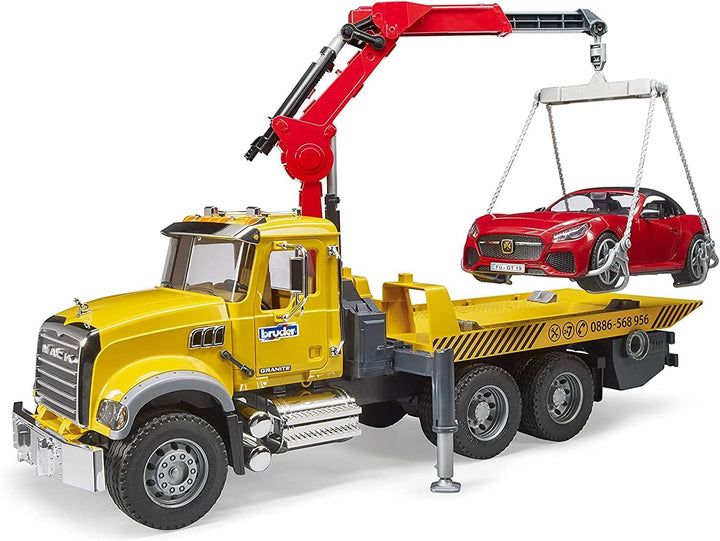 MACK Granite Tow Truck w Roadster