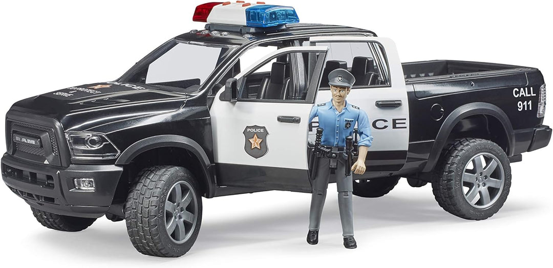 Bruder RAM 2500 Police with Policeman, L&S Module