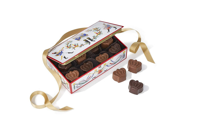 Louis Sherry Chocolate Truffles Nutcracker Gift Tin