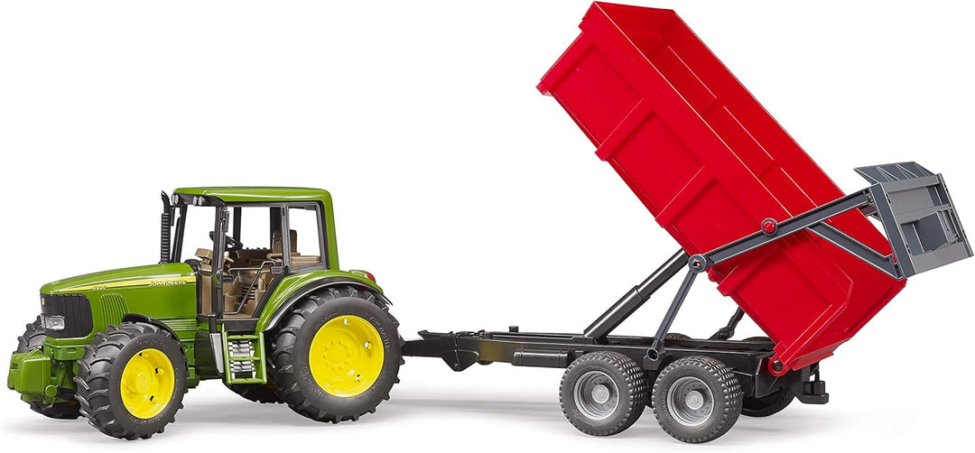 John Deere with Tipping Trailer - Victoria's Toy Station