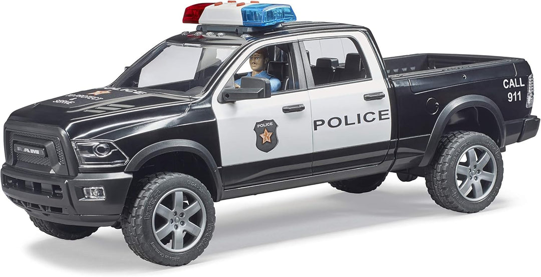 Bruder RAM 2500 Police with Policeman, L&S Module