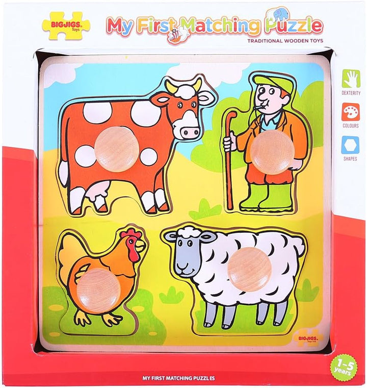 Farm My First Peg Puzzle