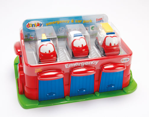 FunCars emergency and Parking Garage, 4 pcs