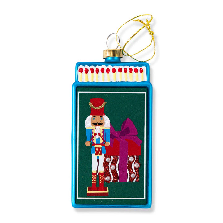 Nutcracker-Matchbook Ornament - Victoria's Toy Station