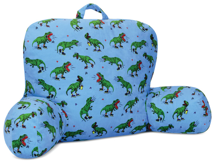 SKATING DINOSAURS LOUNGE PILLOW - Victoria's Toy Station