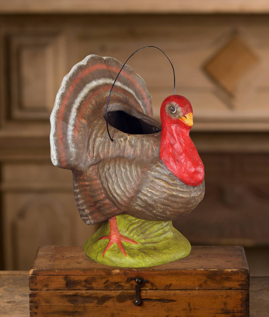 Vintage Turkey Bucket - Victoria's Toy Station