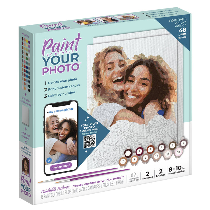 Paint Your Photo Portraits Edition, 48 Paints