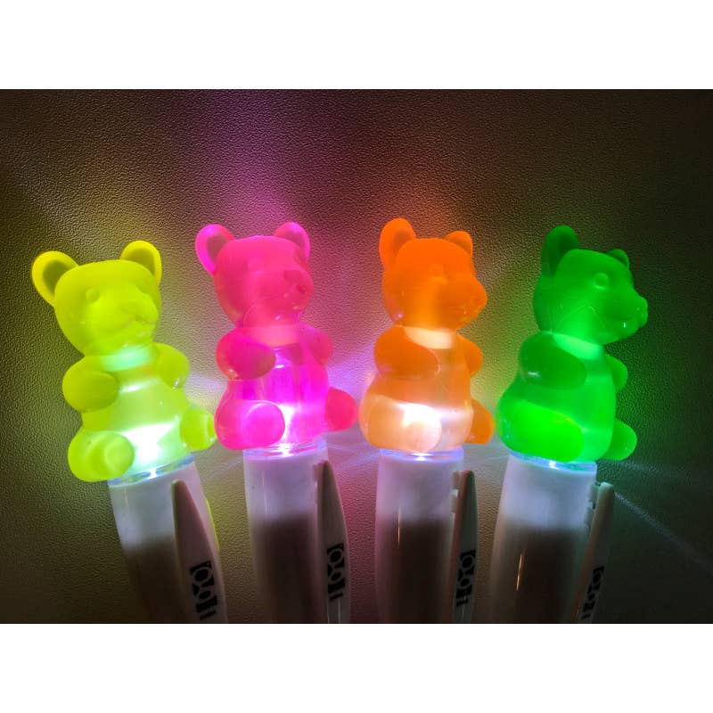 Scented Gummy Bear Light up Highlighter - Victoria's Toy Station