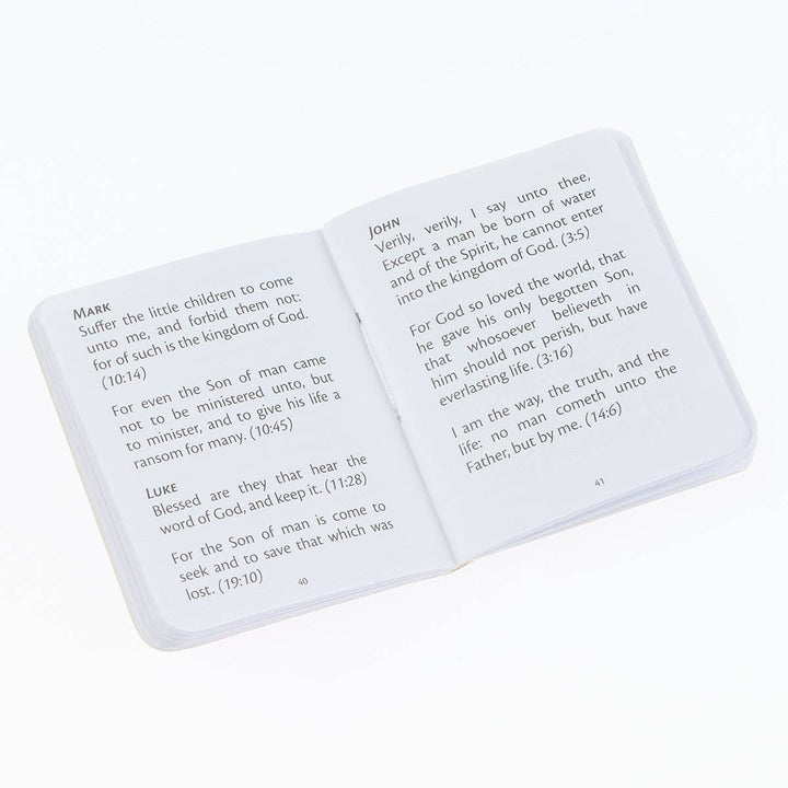 Christian Art Gifts - White My Little Bible - Illustrated Edition - Victoria's Toy Station