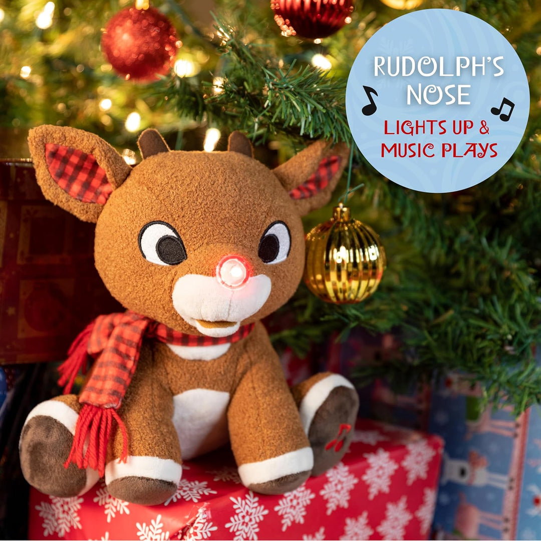 Rudolph Plush w/ Music and Lights