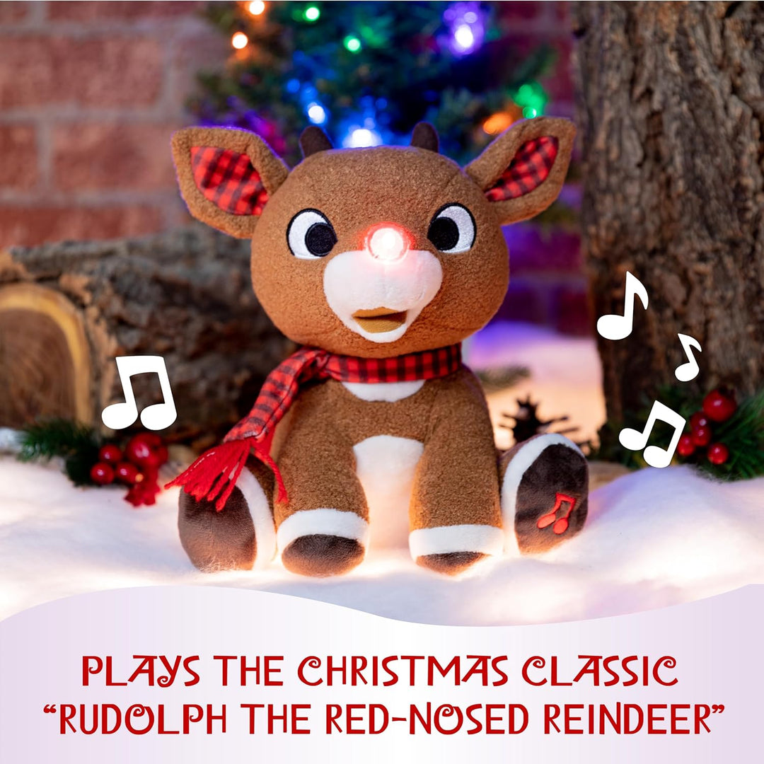 Rudolph Plush w/ Music and Lights