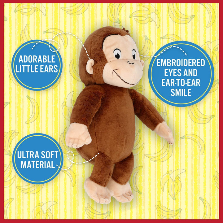 Curious George Monkey Stuffed Animal Plush