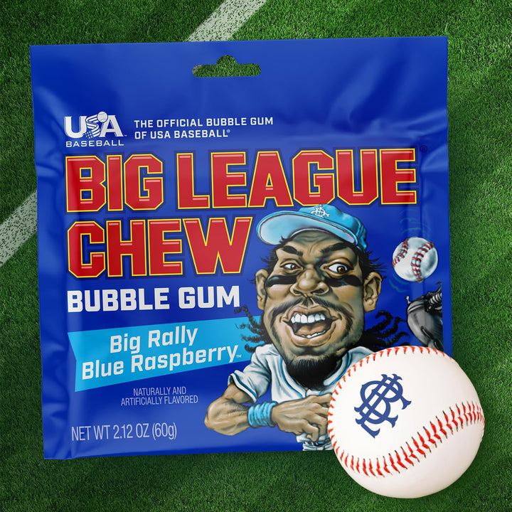 Big League Chew, Blue Raspberry