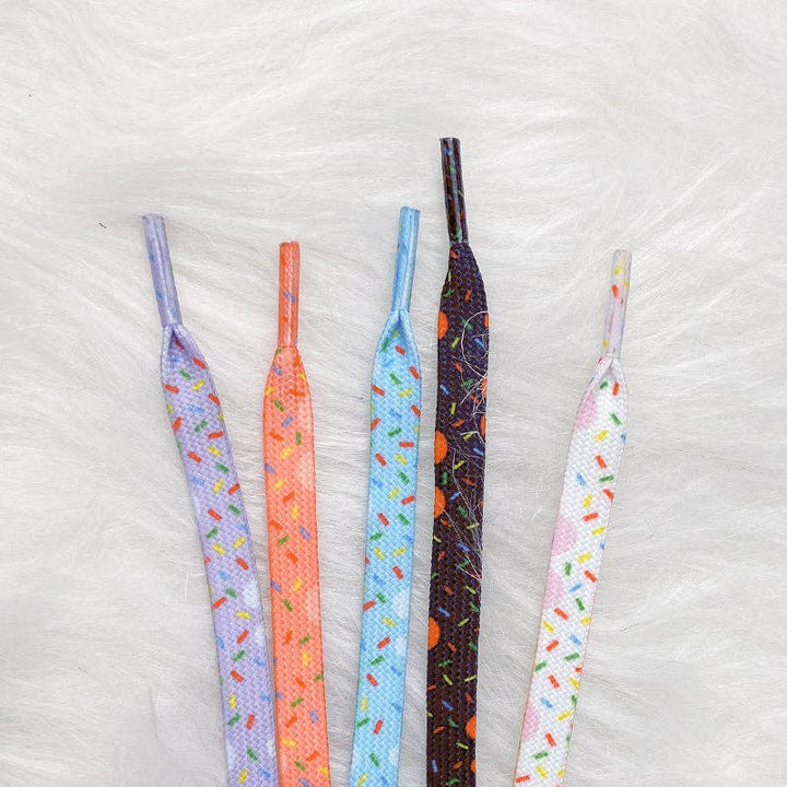 Popcorn Colorful Shoe Laces - Multi Color Available