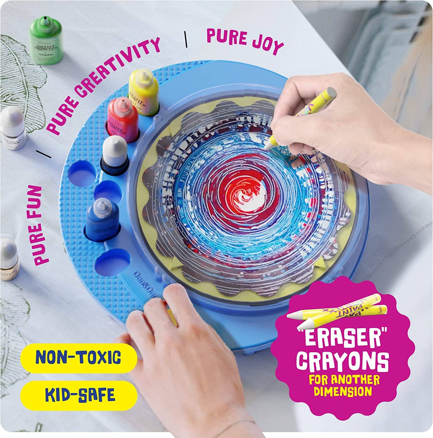 Spinning sales paint toy