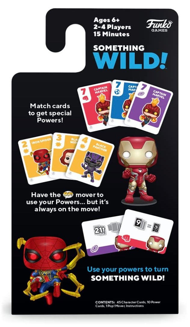 Marvel Something Wild Pop! Card Game