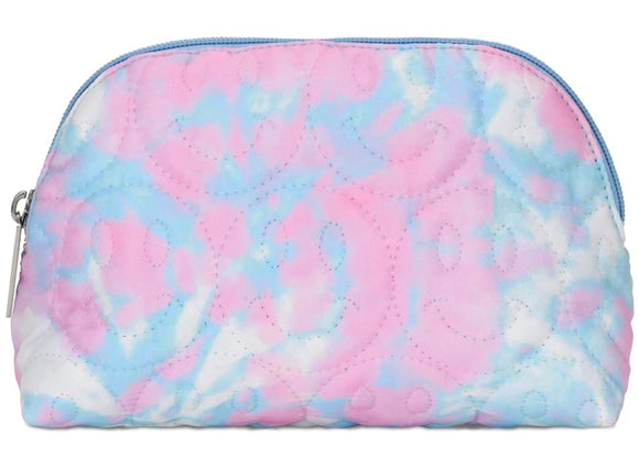 Tie Dye Smile Oval Cosmetic Bag