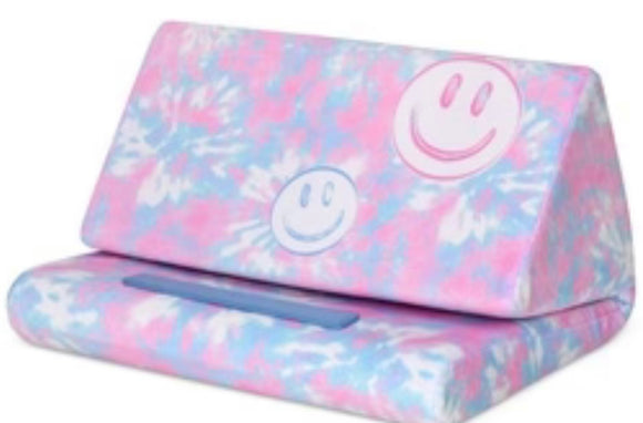 Tie Dye Smiles Tablet Pillow