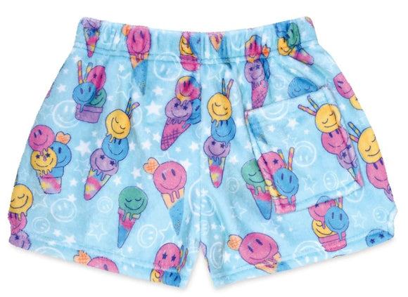 Ice Cream Party Plush Shorts