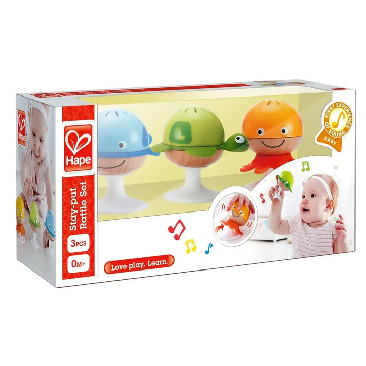 Stay Put Rattle Set - Victoria's Toy Station