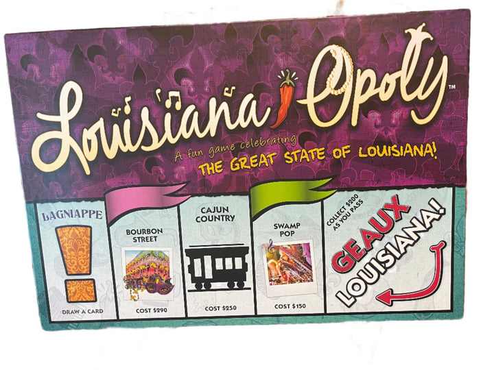 Louisiana opoly Board Game - Victoria's Toy Station