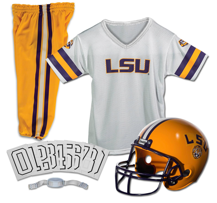 LSU football uniform