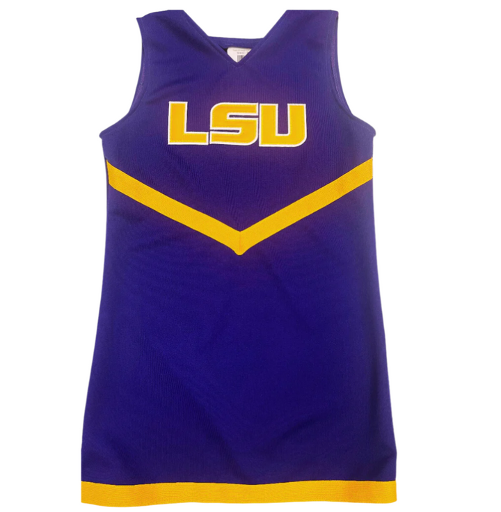 Purple LSU Jumper Cheerleader - Victoria's Toy Station