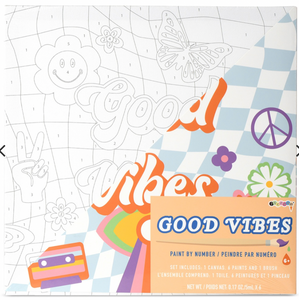 Good Vibes Paint By Number Set
