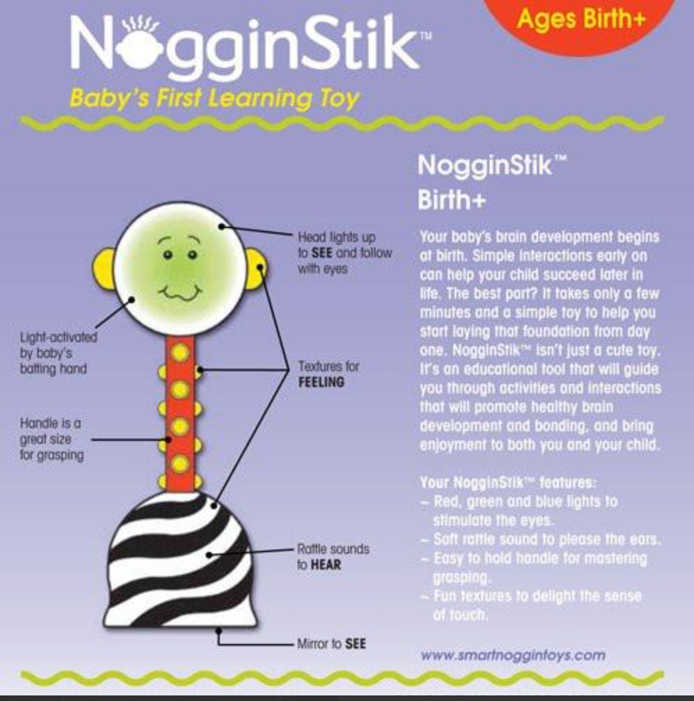 Nogginstik rattle best sale