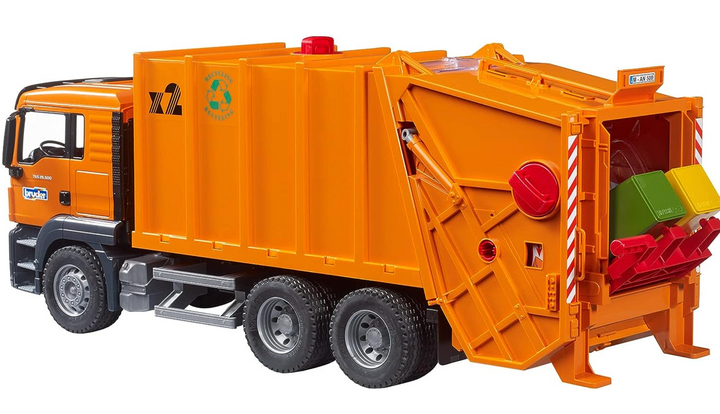 NEW MAN TGS Garbage Truck (Orange)