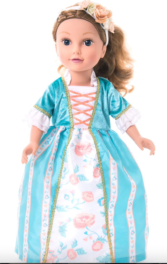 Doll Dress Princess Ava w/ Headband